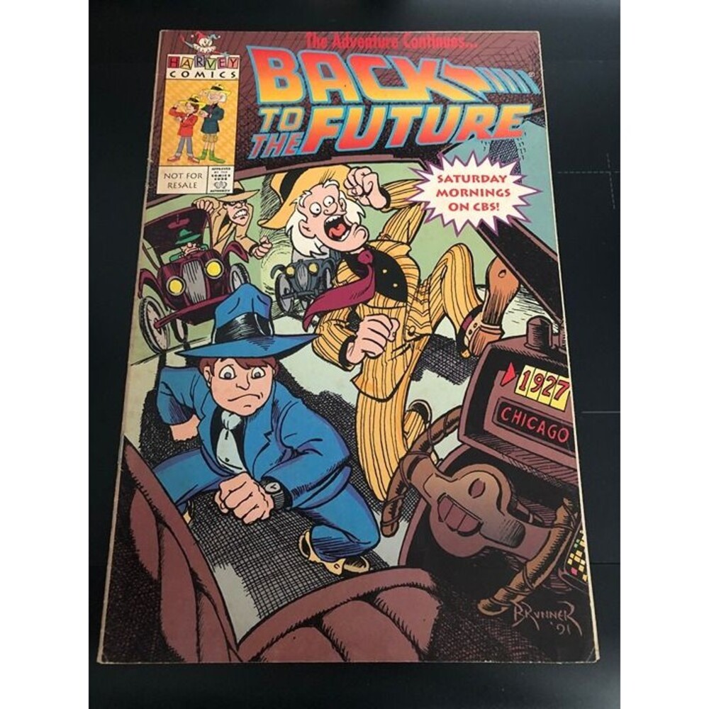1991 BACK TO THE FUTURE SPECIAL HARVEY COMICS NOT FOR RESALE VG+